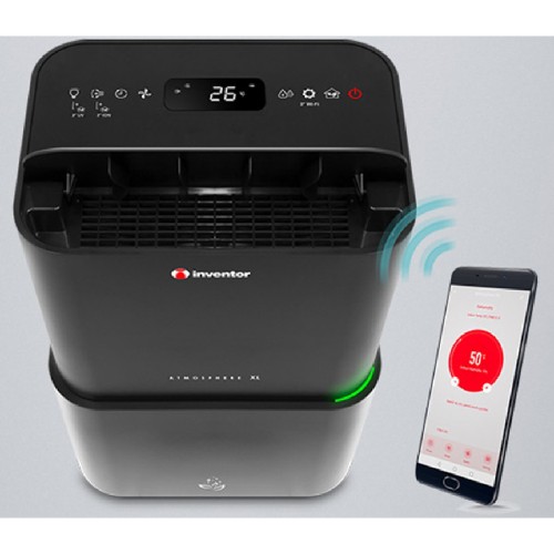 DEHUMIDIFIER INVENTOR ATMOSPHERE XL AT-IONUV-25L & ΚΑΘΑΡΙΣΤΗΣ ΑΕΡΑ ΜΕ ΙΟΝΙΣΤΗ &  WI-FI